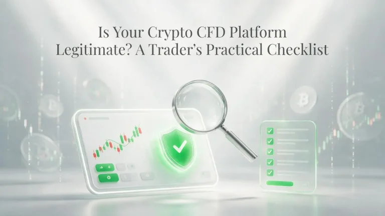 Is Your Crypto CFD Platform Legitimate? A Trader's Practical Checklist